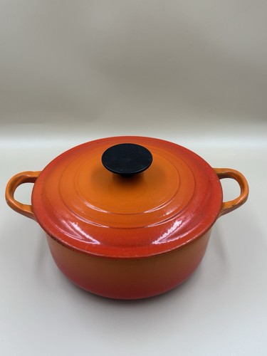 Creuset volcanic orange - le,