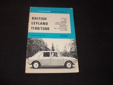 British Leyland 1100/1300  - Olyslager Motor Manual Handbook