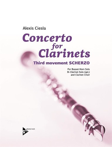 Concerto for clarinets score - clarinets,