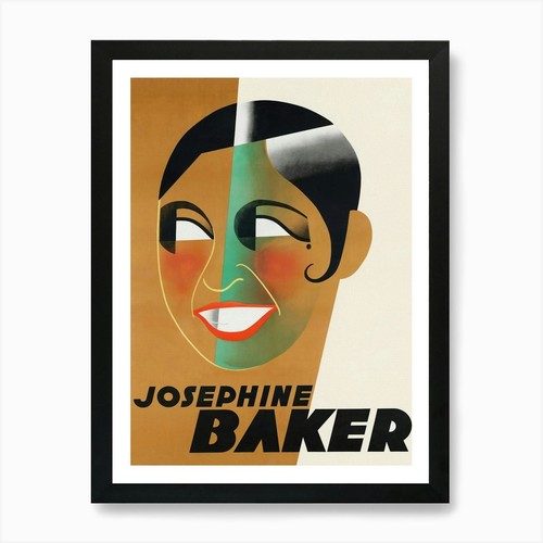 Josephine baker art deco - art,