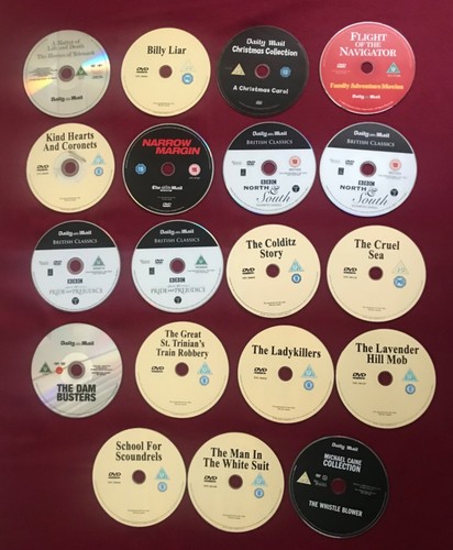 Daily mail dvds bundle - x,