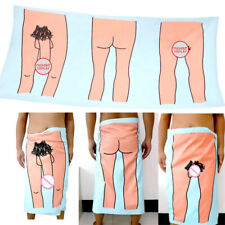 Funny Print Shower Body Wrap Soft Beach Towel Blanket Creative Bath Towel Adult