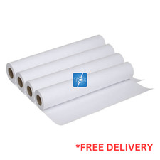 A1 CAD Plotter Paper 4 Rolls 80gsm 24" A1 610mm x 50M for HP Designjet Canon iPF