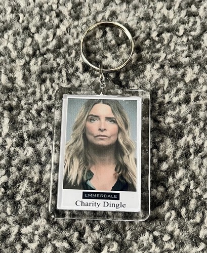 Emmerdale character keyring - emmerdale,