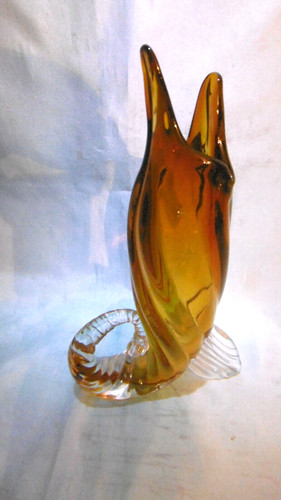 Fish vase soliflor murano - fish,