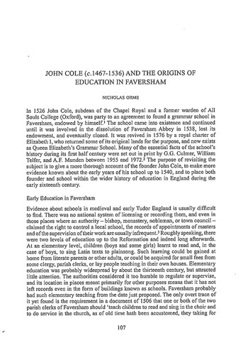John cole the - john,