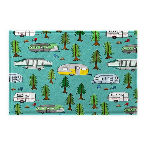 Caravan camper bath mat shower - bath,