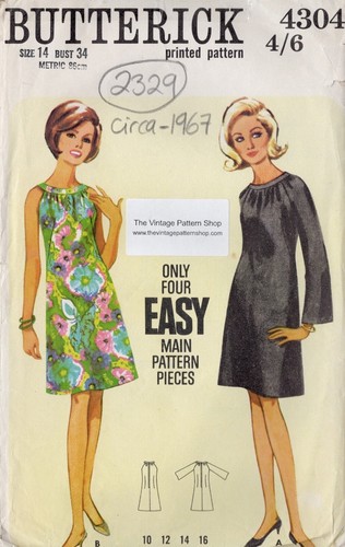 1967 vintage sewing - sewing, pattern