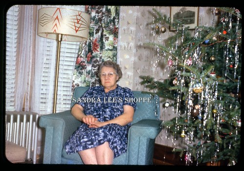 1960s slide christmas tree - 1960s,