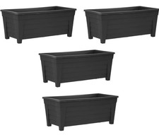 Large black plastic - 4,