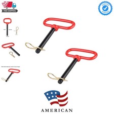 5/8" Trailer Pins Red Handle