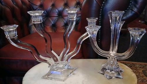Candelabras 3 arm villeroy - ,