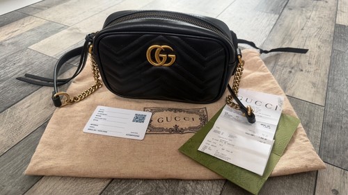 Gucci chevron leather mini - chevron,