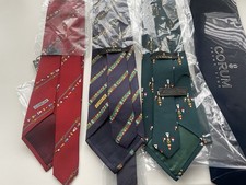 Corum Watch Silk tie -