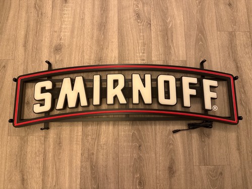 Illuminated smirnoff - illuminated, “smirnoff”