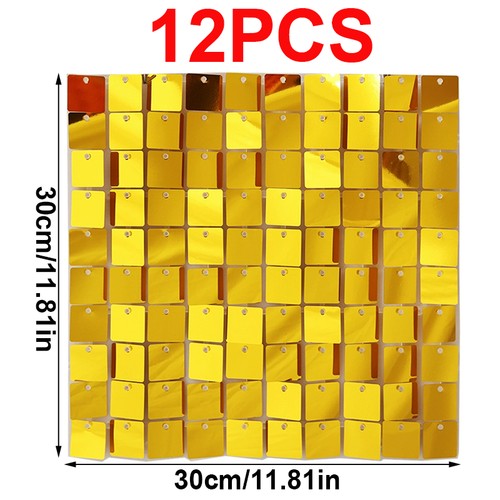 12pcs shimmer sequin backdrop - sequin,