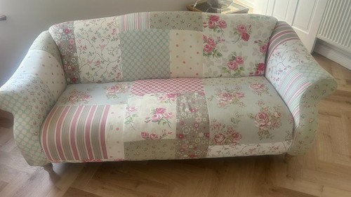 Colourful sofa seater - colourful, 3