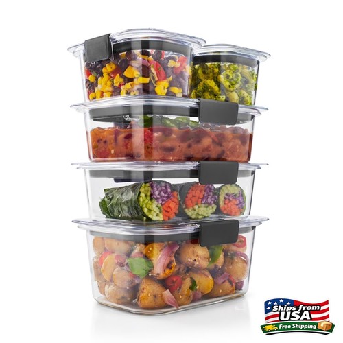 Rubbermaid brilliance piece - brilliance, 10-piece