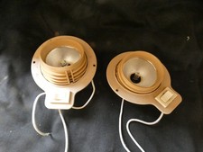 Caravan, camper 12 volt spot lights with switches, ceiling, recessed