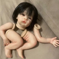 19inch Reborn Baby Doll Kit Already Painted Kit Unassembled Doll Handmade Gift