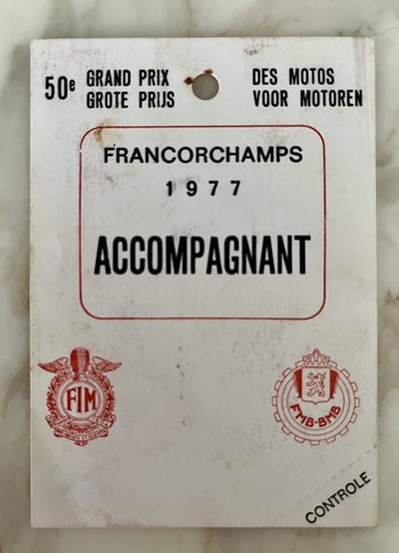 Agostini last belgium gp - last,