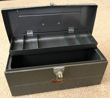 Vintage DUNLAP Metal Tool Box