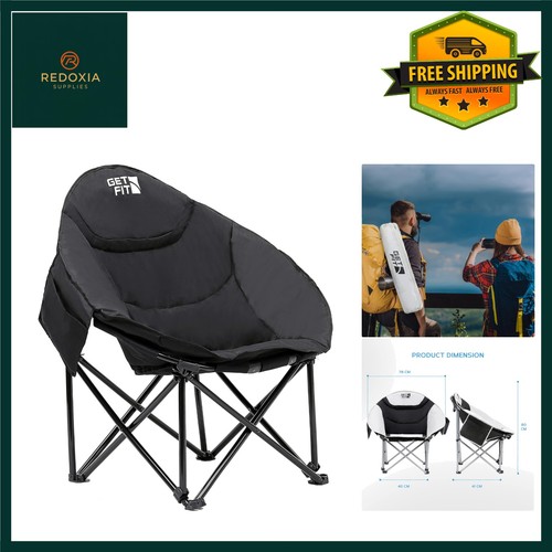 Comfortable padded moon chair - moon,