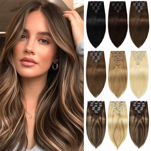 Clip 100 human hair - 100%,