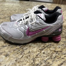 Nike shox turbo 9 silver and