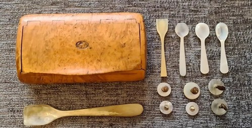 Very old hinged wooden - very,