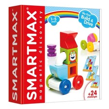 SmartMax My First Build & Drive Magnetic Discovery Play Set Ages 1.5-5 Years