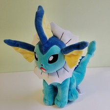 Vaporeon 9 Inch Sitting Plush