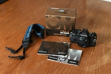 Olympus OM-2 Spot / Programme 35mm SLR Body Boxed, new Light seals, Film Tested.