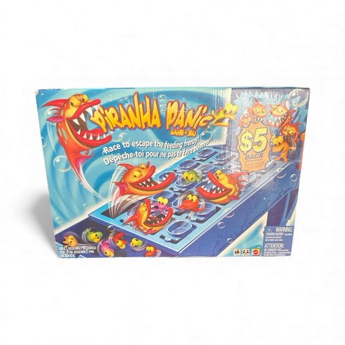 Mattel piranha panic - mattel, game