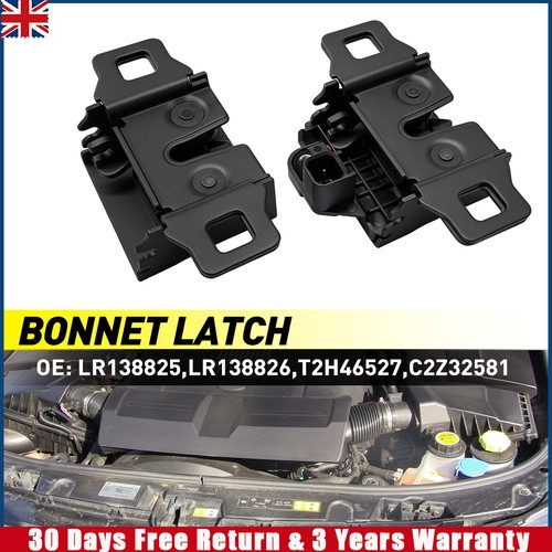 Bonnet lock catch with - with, anti