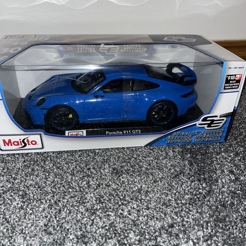 New maisto porsche 911 gt3 - new,