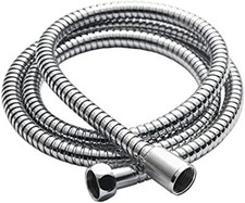 1.5M 2M 2.5M Stainless Steel Chrome Flexible Bathroom Bath Shower Head Hose Pipe