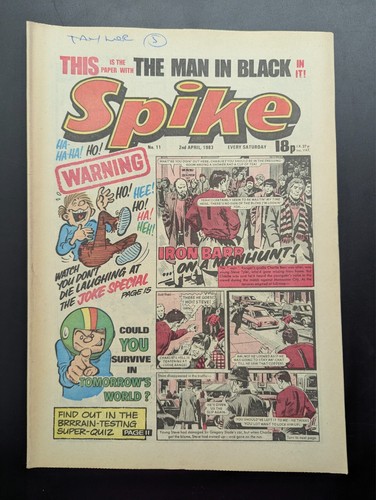 Spike comic 2nd - 11,, april
