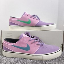 Nike SB Zoom Stefan Janoski Skate Shoe - Size 6 UK / EU 40 Lilac Aqua DV5475 500