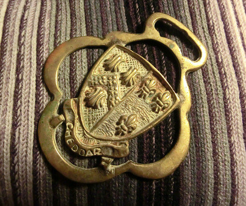 Genuine vintage horse brass - vintage,
