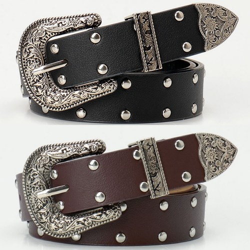 Y2k retro belt - -, double
