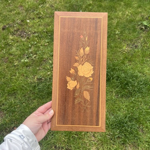 Vintage marquetry wall - wall, panel