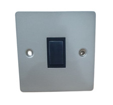 Volex Satin Chrome 1 Gang