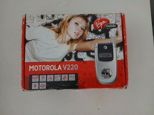 Motorola v220 silver mobile - v220,
