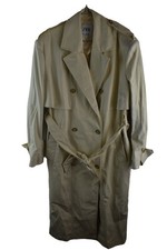 ZARA Beige Faux Leather Long