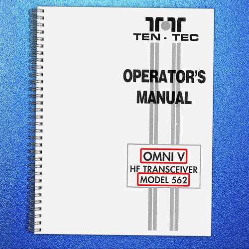 Ten tec omni model 562 - ten,