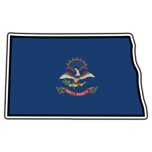 North dakota state outline - dakota,