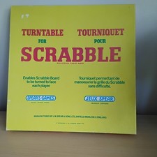 Vintage Turntable For Scrabble - Spears Games.