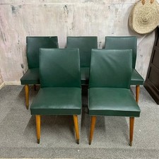 5x Vintage Retro Dining Chairs