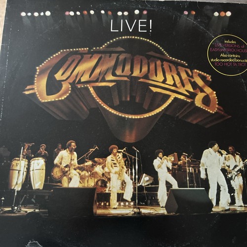 Commodores live 1977 - live,